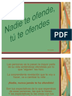 Nadie Te Ofende Tu Te Ofendes No. 7