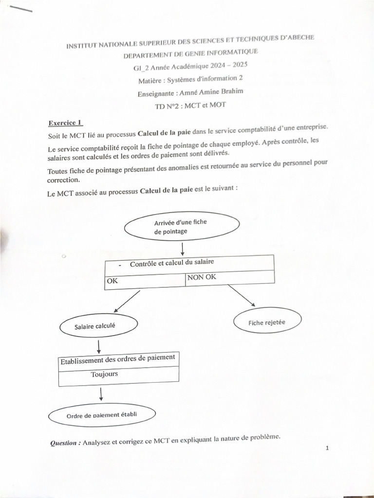 TD MCT | PDF