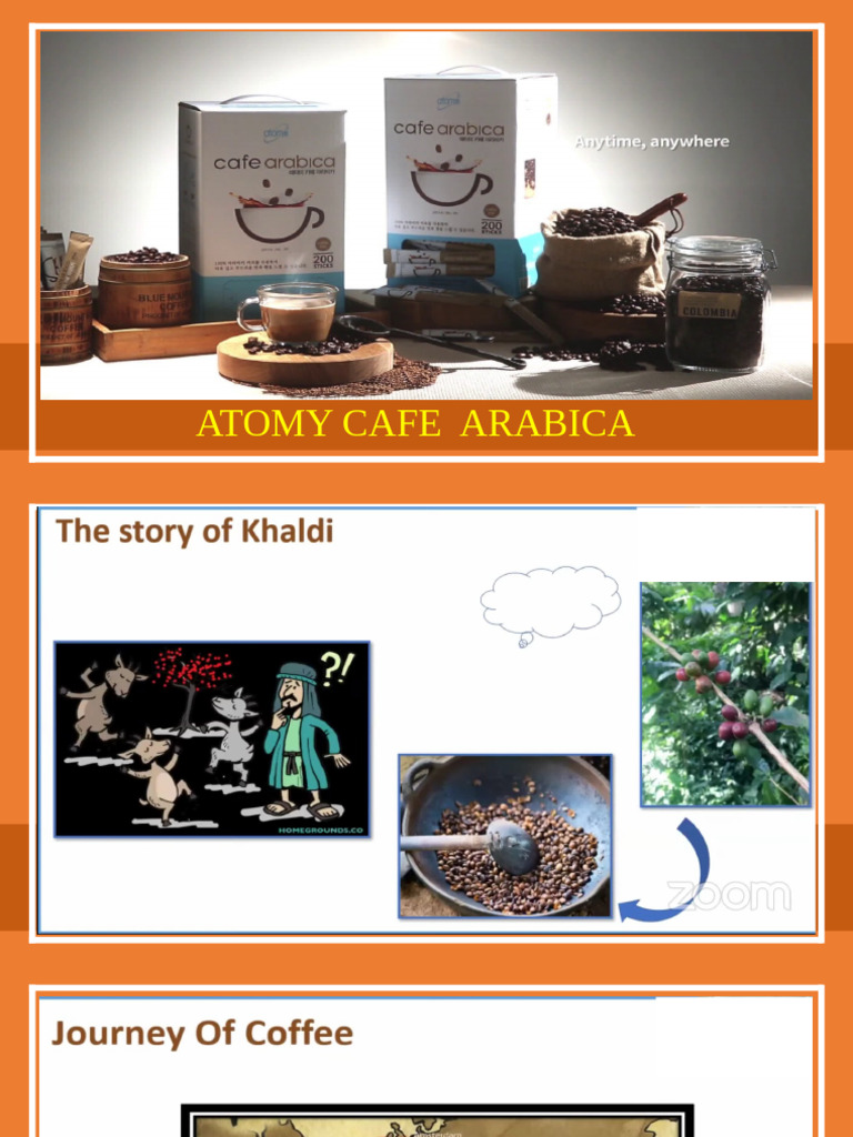 Atomy Cafe Arabica 1 | PDF | Coffee | Milk