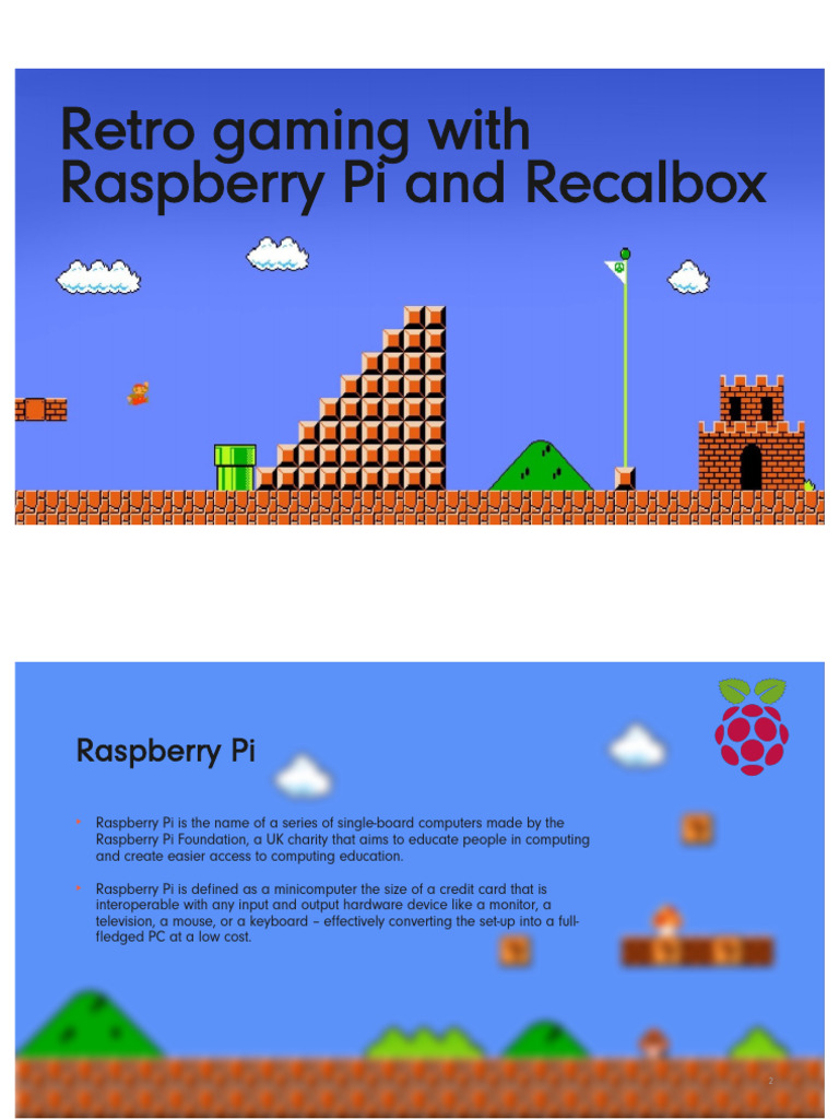Retro gaming with Raspberry Pi and Recalbox | PDF | Raspberry Pi ...