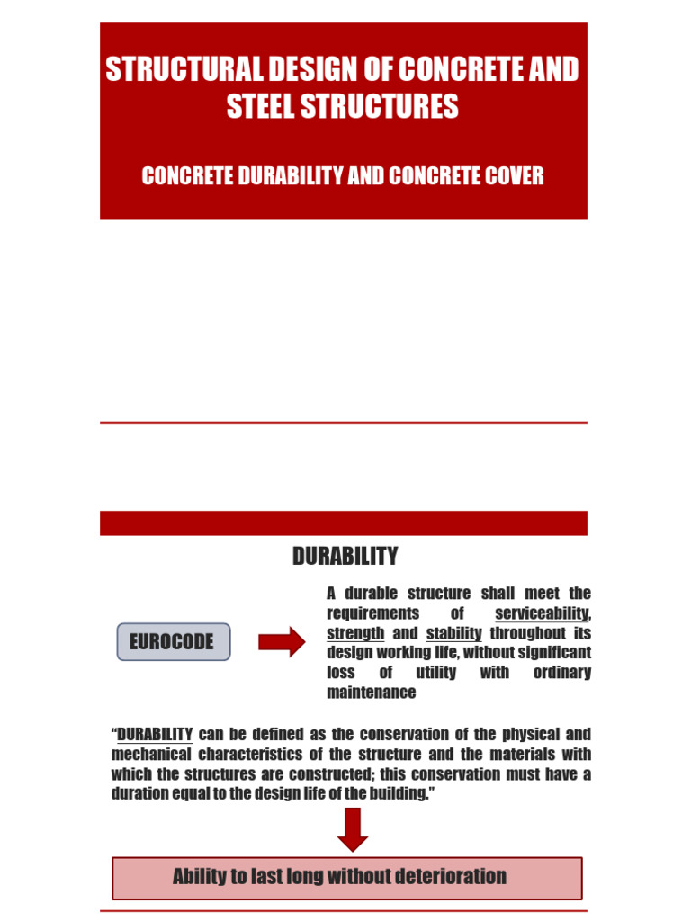Concrete and Steel Structure Durability | PDF | Corrosion | Concrete