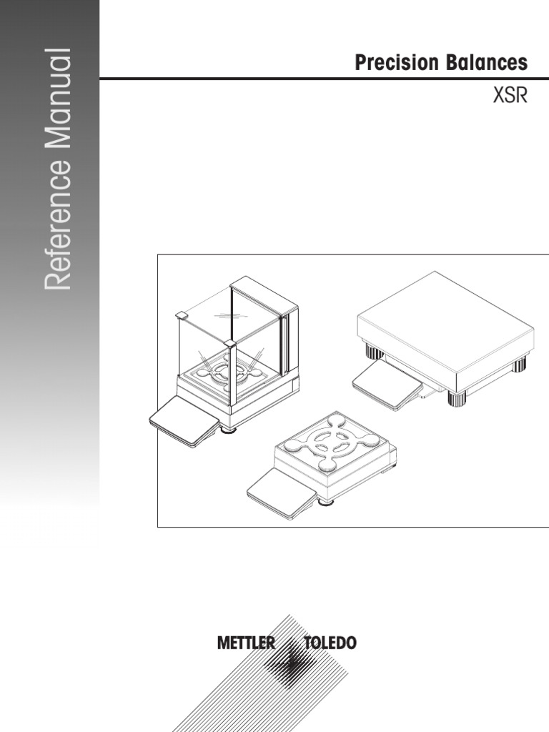 XSR Precision Balances Manual | PDF | Icon (Computing) | Usb