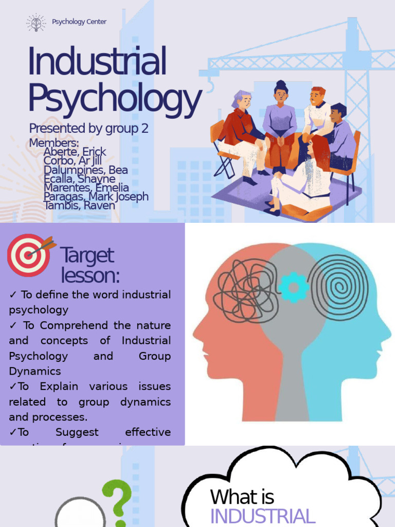 Understanding Industrial Psychology | PDF | Industrial And ...