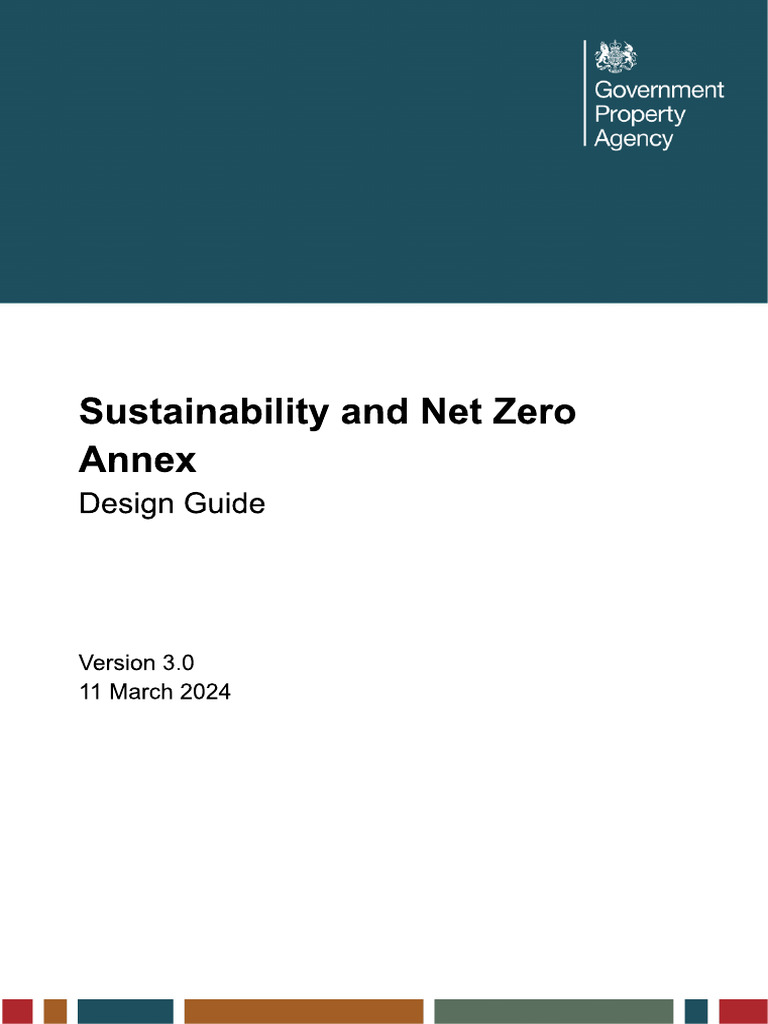 GPA. Sustainability & Net Zero Annex. Design Guide (Mar 24) - Fabric ...
