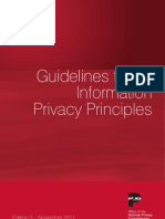 Guidelines To The Information Privacy Principles