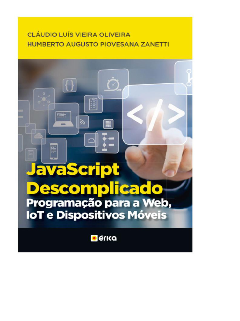 JavaScript Descomplicado Programacao para A Web IOT e Dispositivos | PDF