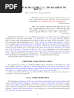 Moscow Maths Olympiads | PDF
