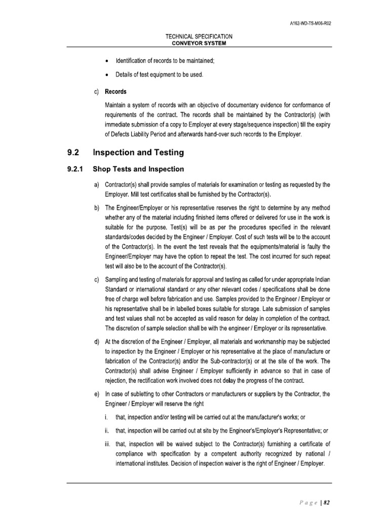 Inspection | PDF