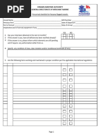 Pre-Port Arrival Checklist for Vessels | PDF | Nature