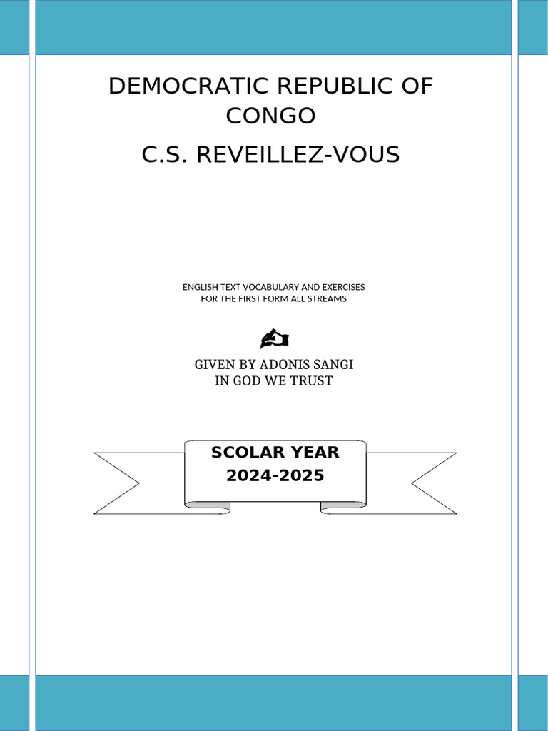 English Text Reveillez Vs 1e.docx PG | PDF