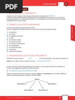 Guide du texte informatif et ses types | PDF