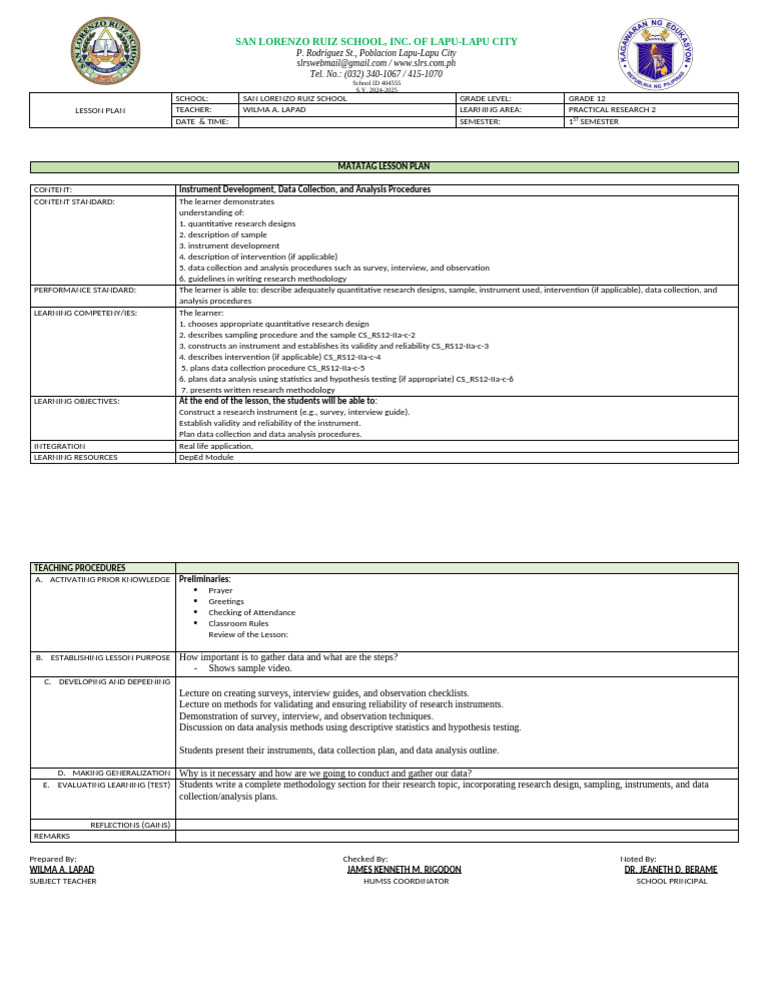 MODULE 4.1 | PDF | Methodology | Learning