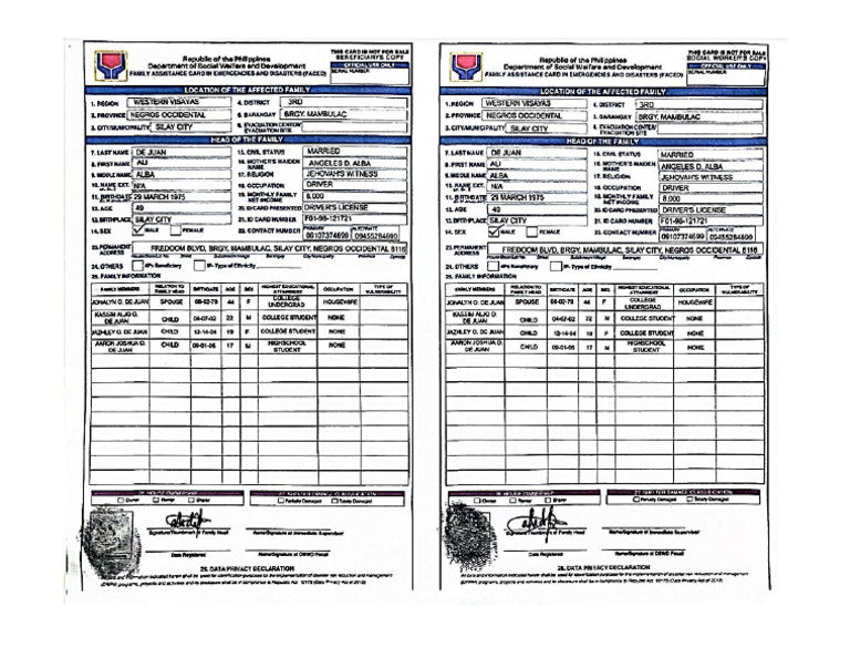 Faced Form | PDF