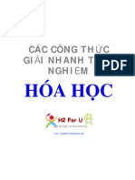 Sach Cong Thuc Giai Nhanh Hoa