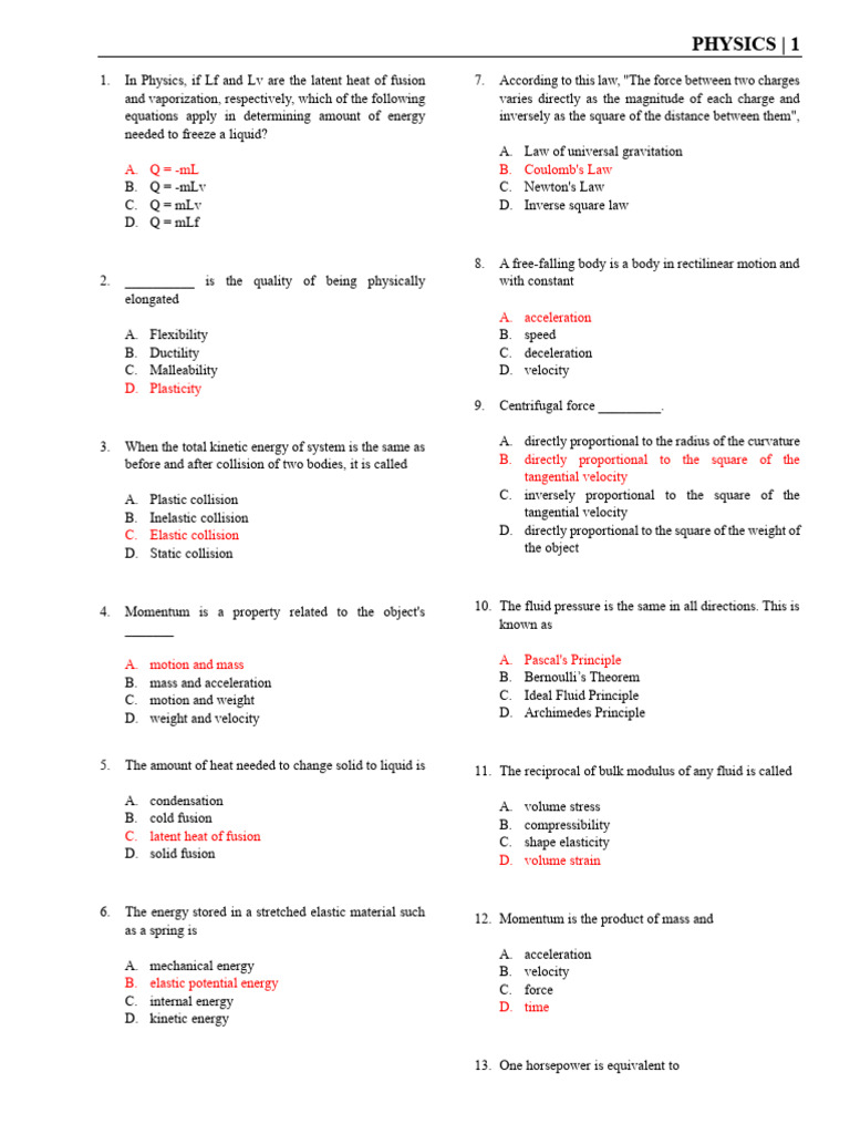 Gravity and Mass Relationships in Physics | PDF | Force | Collision