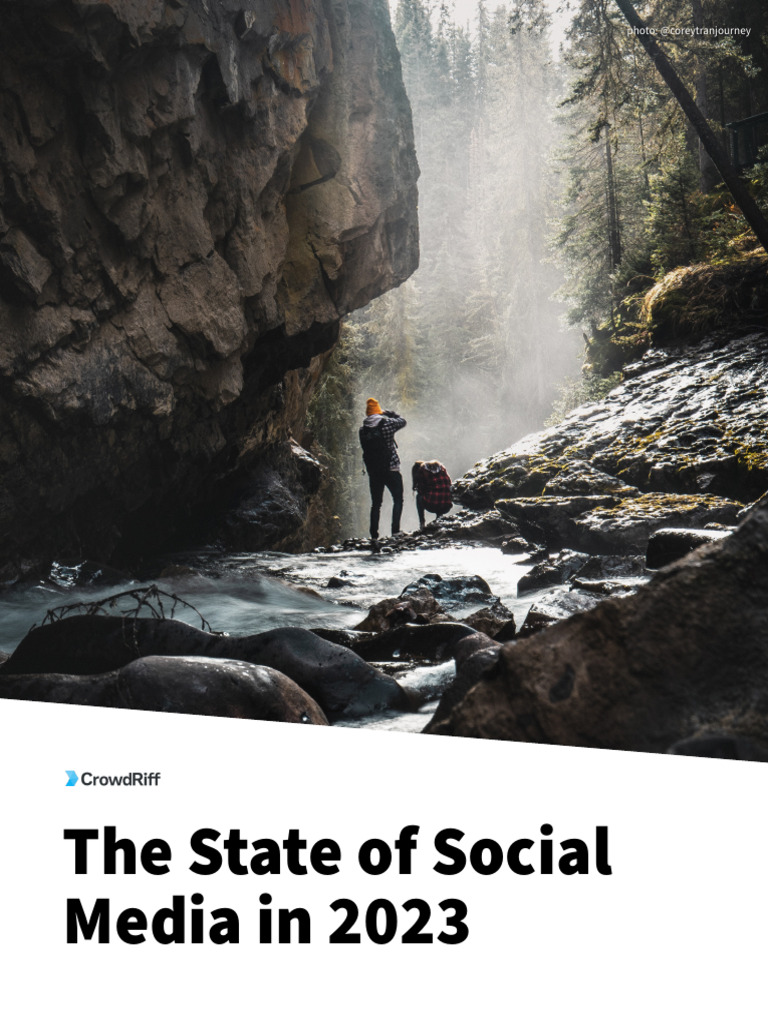 The State of Social Media in 2023 | PDF | Social Media | Popular ...