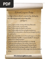 Download Couponer Code of Ethics by Jessie Burriss Alonzo SN82067536 doc pdf