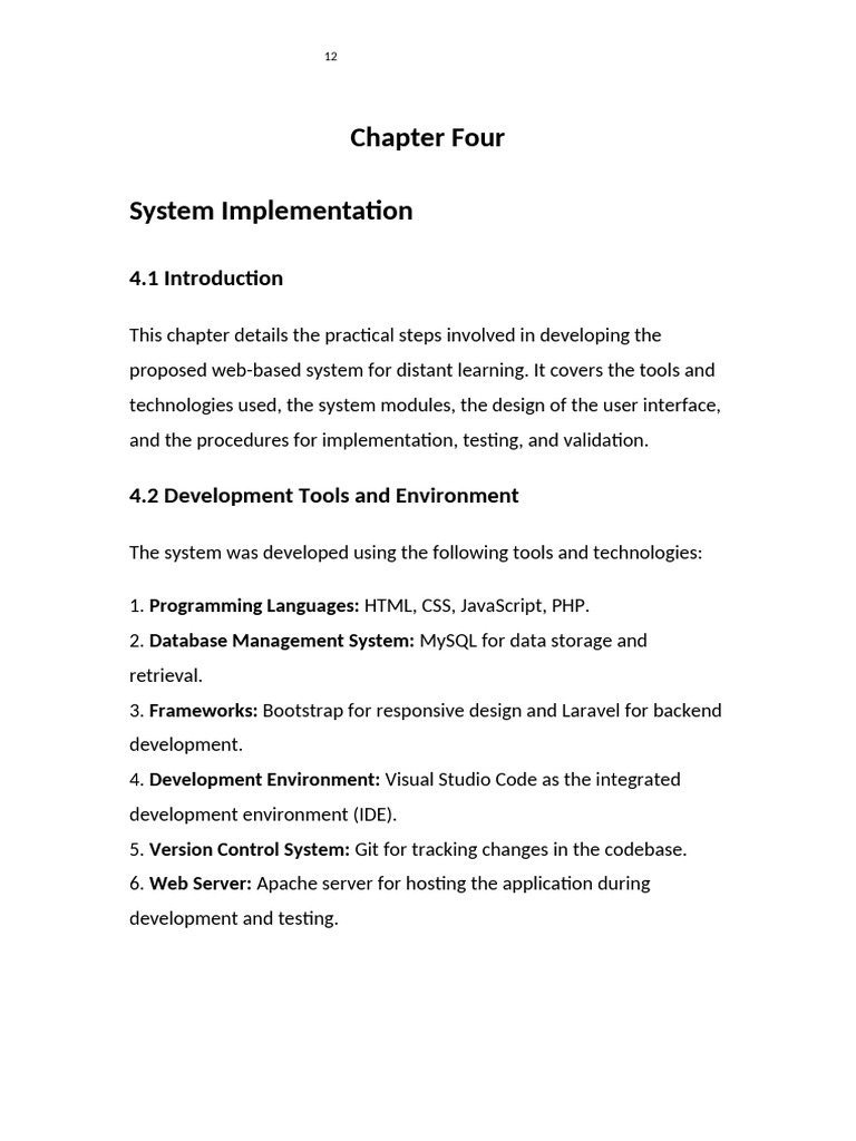CHAPTER FOUR | PDF | Software Testing | Integrated Development Environment