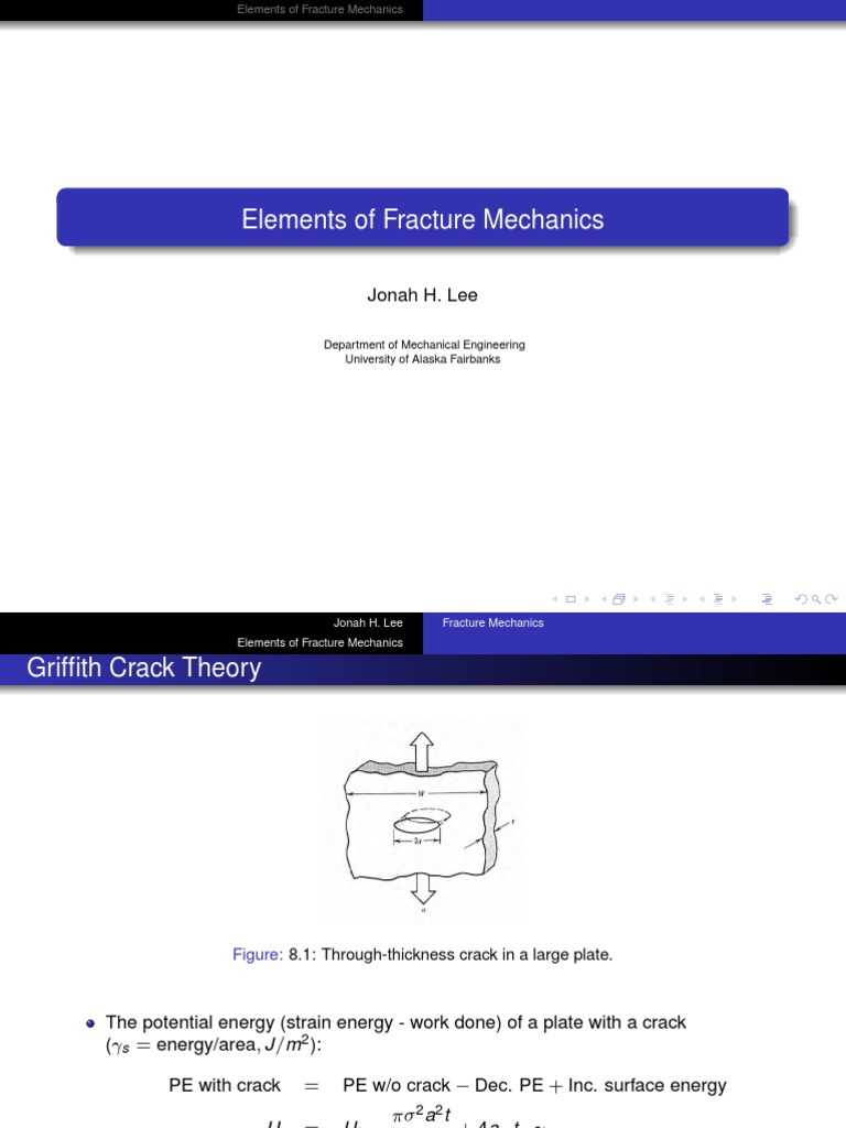 Fracture Mechanics 2 | PDF | Fracture Mechanics | Fracture