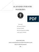 Download Makalah Kimia Industri Oleokimia 2011 by Lestari Ainun SN82068988 doc pdf