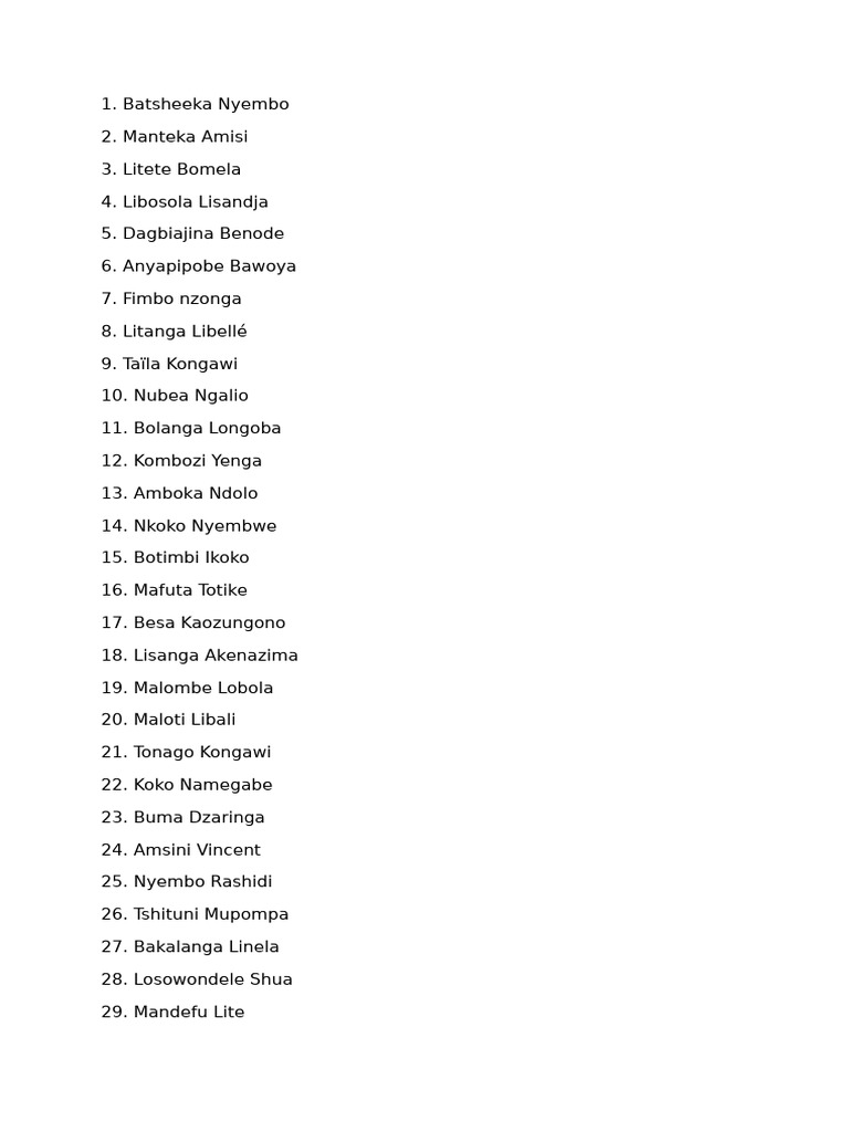 List of Names and Their Origins | PDF