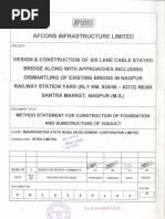Capping Beam Construction Method Statement | PDF | Deep Foundation ...