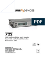 High Resolution Digital Audio Recorder User Guide and Technical Information Fi Rmware Rev. 2.67