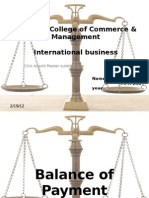 Govt R.C College of Commerce & Management International Business