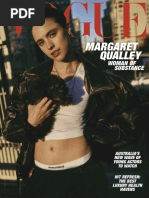 女性情報誌 Vogue Australia Magazine December 2021 Vogue Australia December 2021 Cover (Vogue Australia)