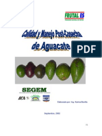 Calidad y Manejo Poscosecha de Aguacate