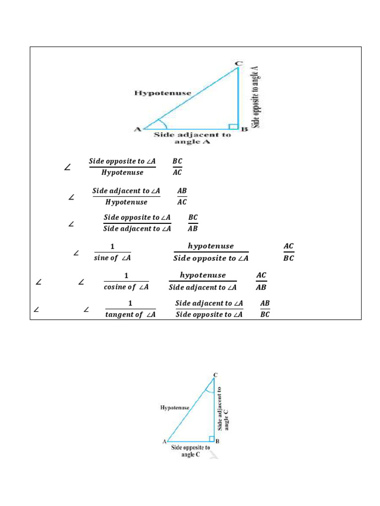 Trigonometric Ratios and Identities Explained | PDF | Trigonometric ...