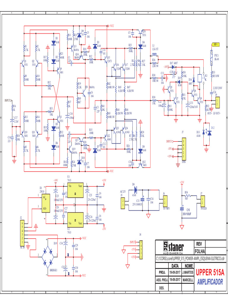 Upper 515a Amplificador | PDF