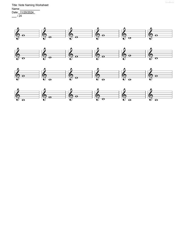 Mad Minute Music | PDF