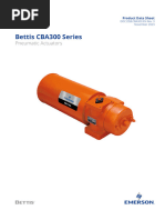 CBB-Series Actuator Data Sheet | PDF | Valve | Piston