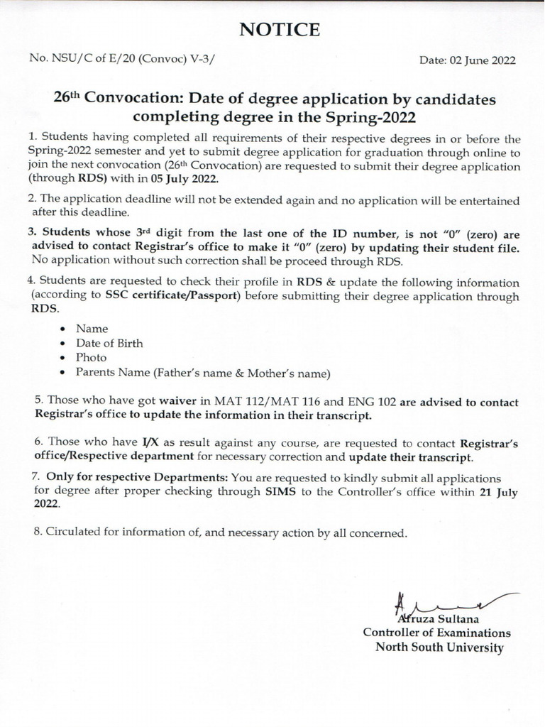 5 9224.26th Convocation | PDF