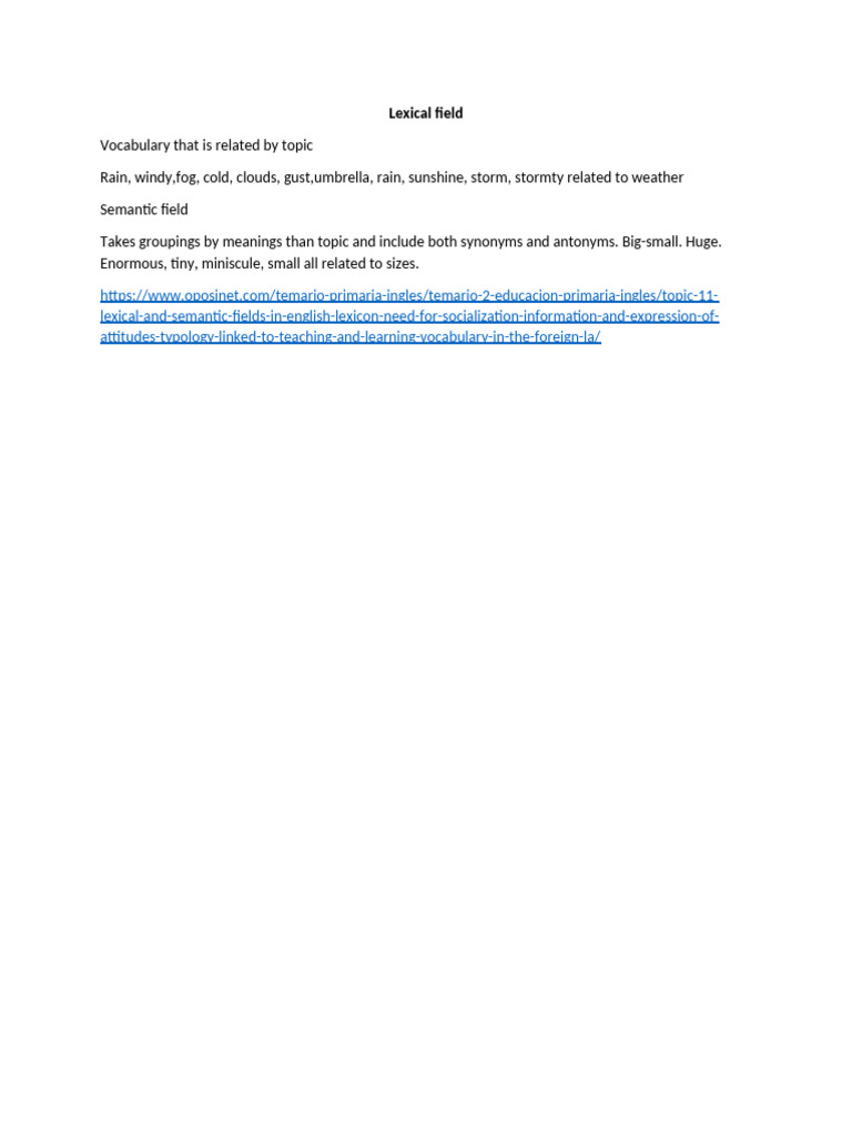 Vocabulary Teaching Strategies | PDF