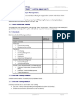 Proposed End User Training Approach:: ASAP Focus Methodology