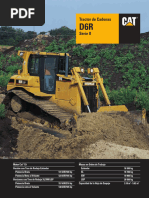 Especificaciones del Bulldozer D6R Caterpillar | PDF | Embrague | Pistón