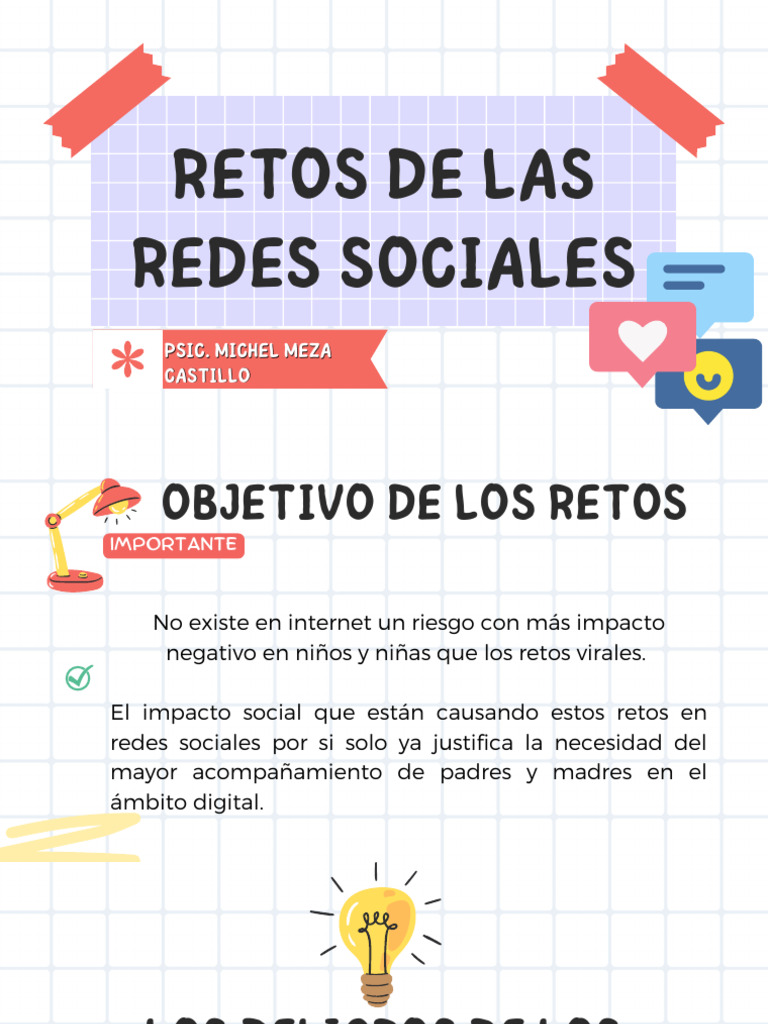 Retos de Las Redes Sociales | PDF