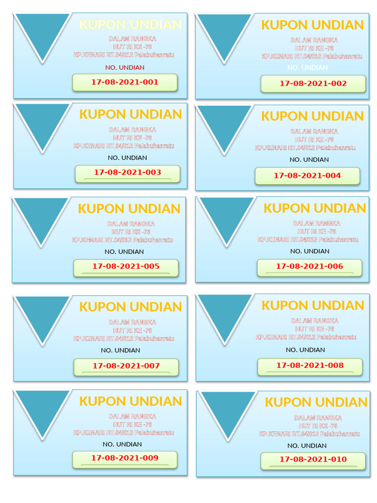 KUPON | PDF