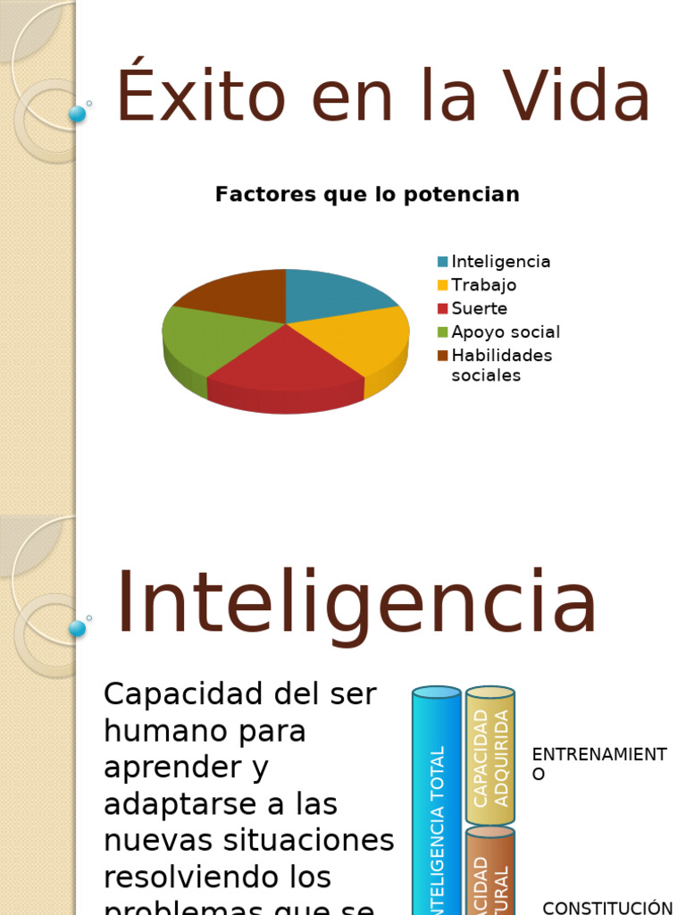 Factores Clave para el Éxito Personal | PDF