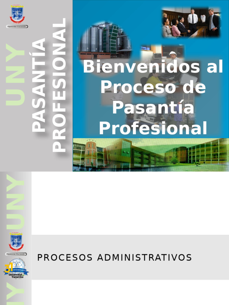Proceso de Pasantía Profesional UNY | PDF | Business