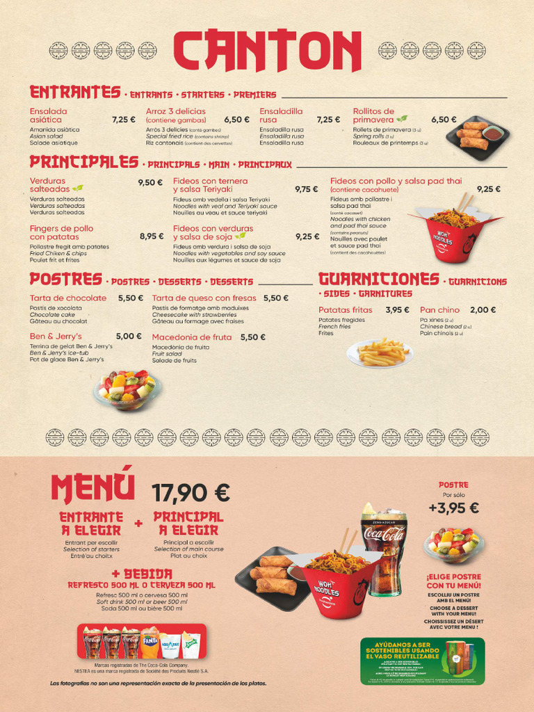 Canton Menu Compressed 53a28a7152 | PDF