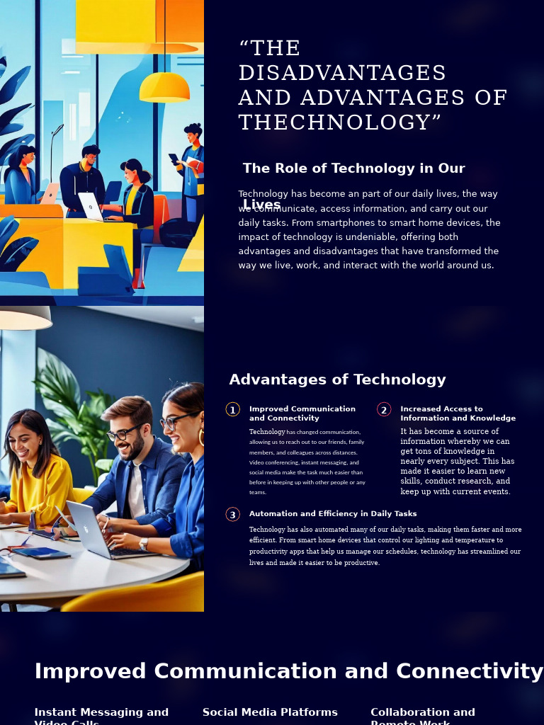 Technology's Impact on Daily Life | PDF | Educational Technology ...