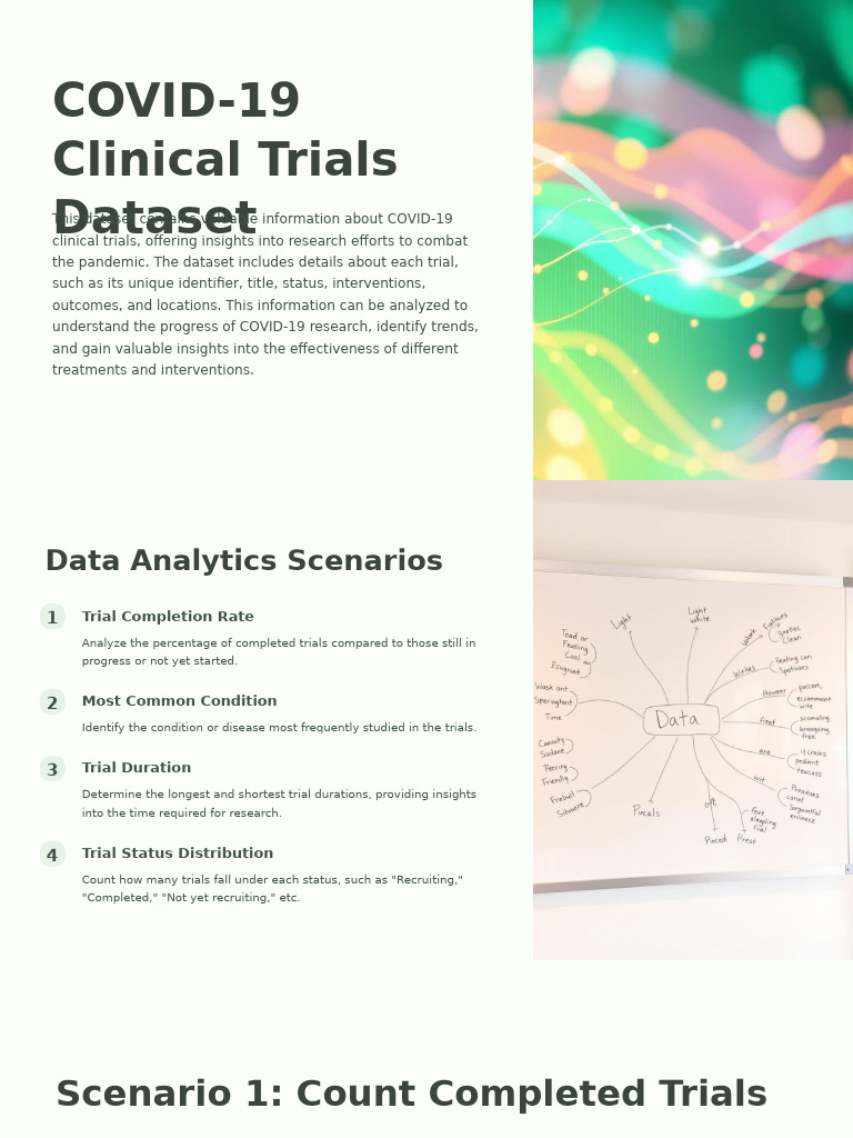 COVID-19-Clinical-Trials-Dataset | PDF | Clinical Trial | Medicine