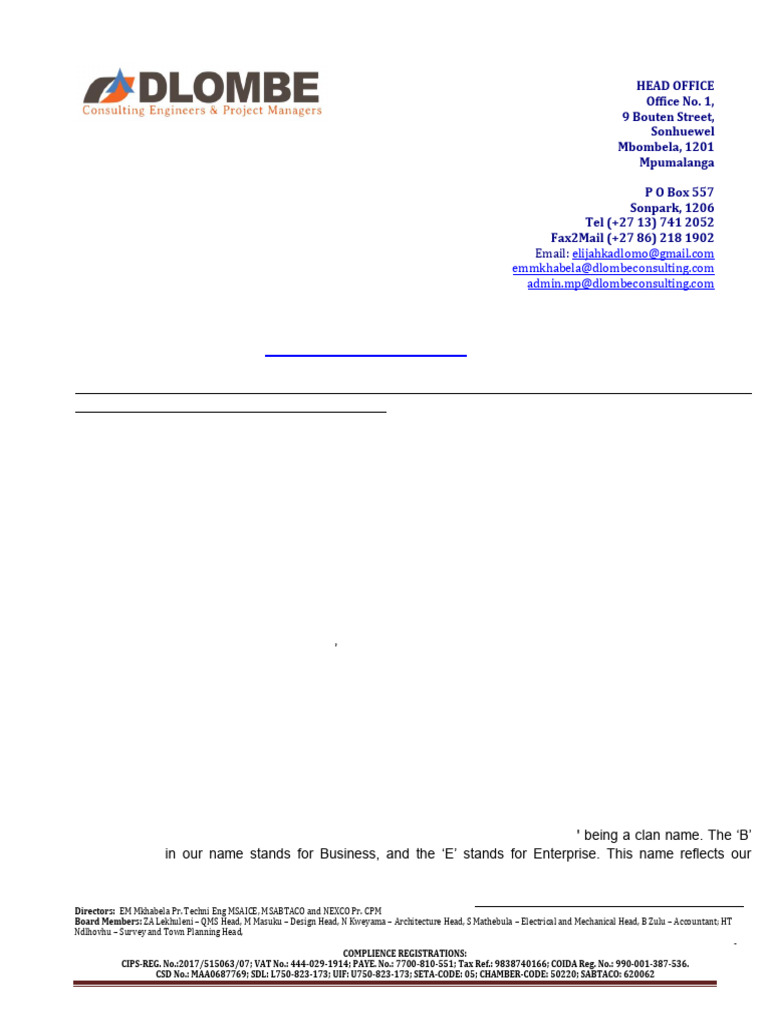 Proposal Letter 20240725 AS PLANNED | PDF | Risk | Risk Management