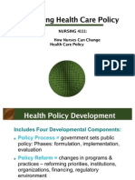 Health Policy