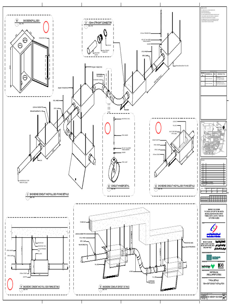 Backbone Conduit & Pull Box Details | PDF | Manufactured Goods ...