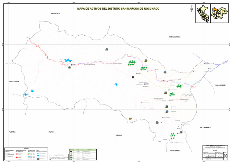 Mapa de Activos San Marcos de Rocchacc | PDF