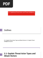 Understanding Threat Actors in Cybersecurity | PDF